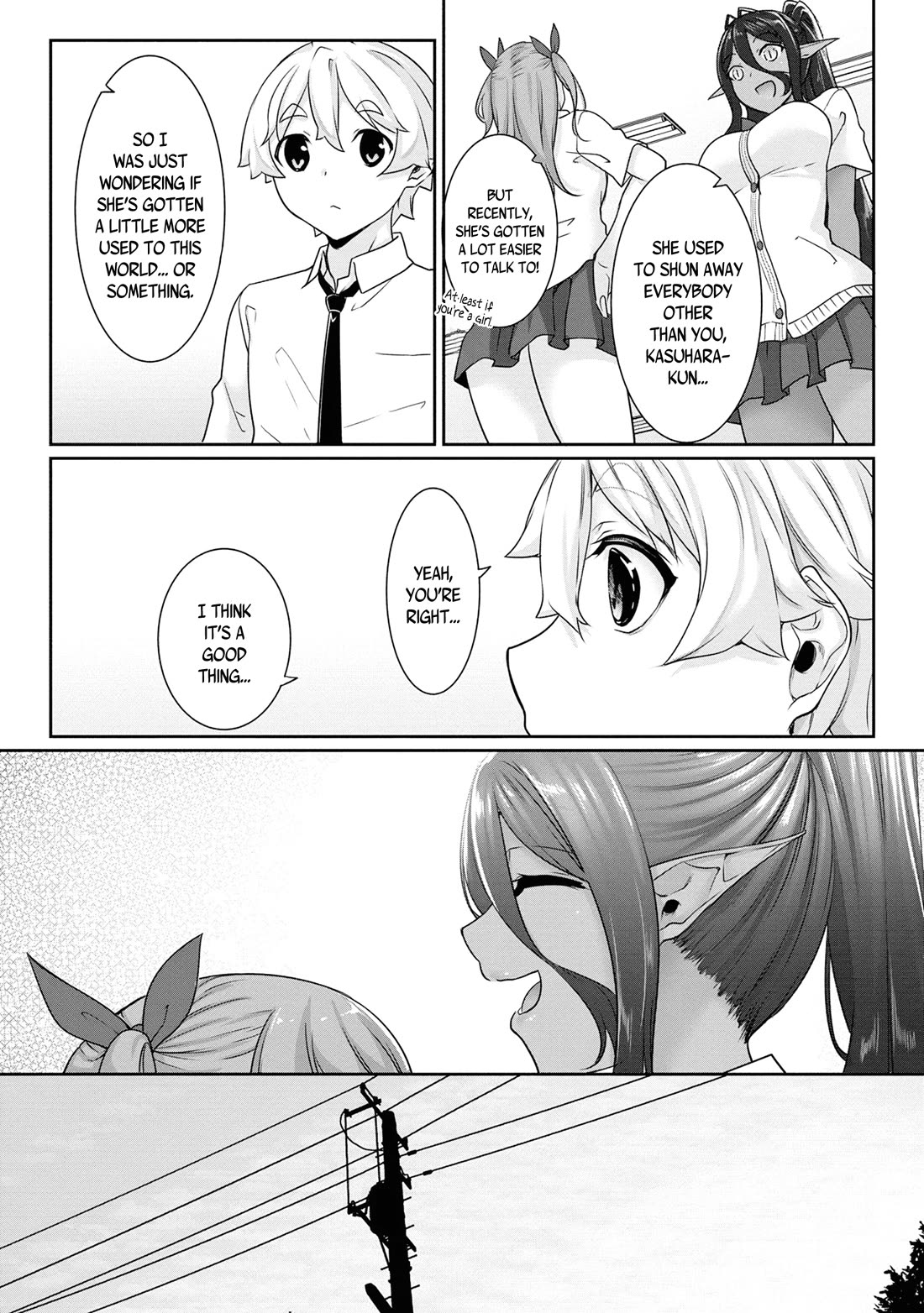 A Dark Elf with a Slightly Overwhelming Love Chased Me All the Way from Another World chapter 9 page 8