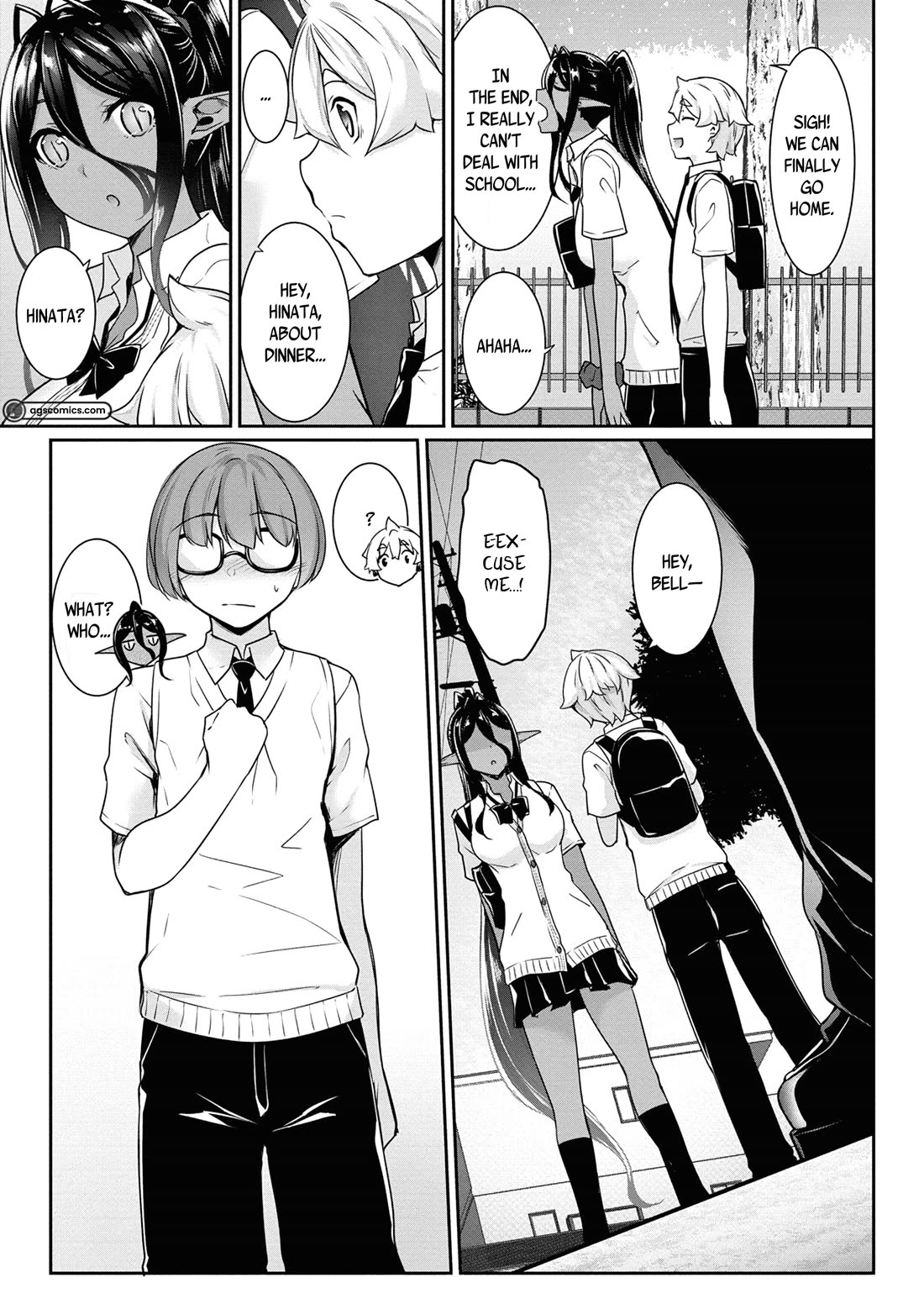 A Dark Elf with a Slightly Overwhelming Love Chased Me All the Way from Another World chapter 9 page 9