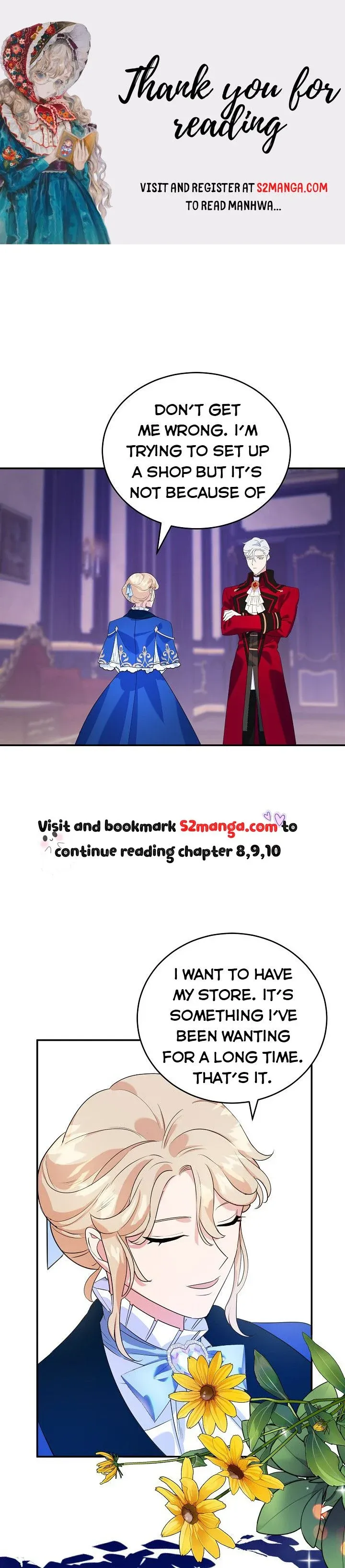 A Divorced Evil Lady Bakes Cakes chapter 7.5 page 1