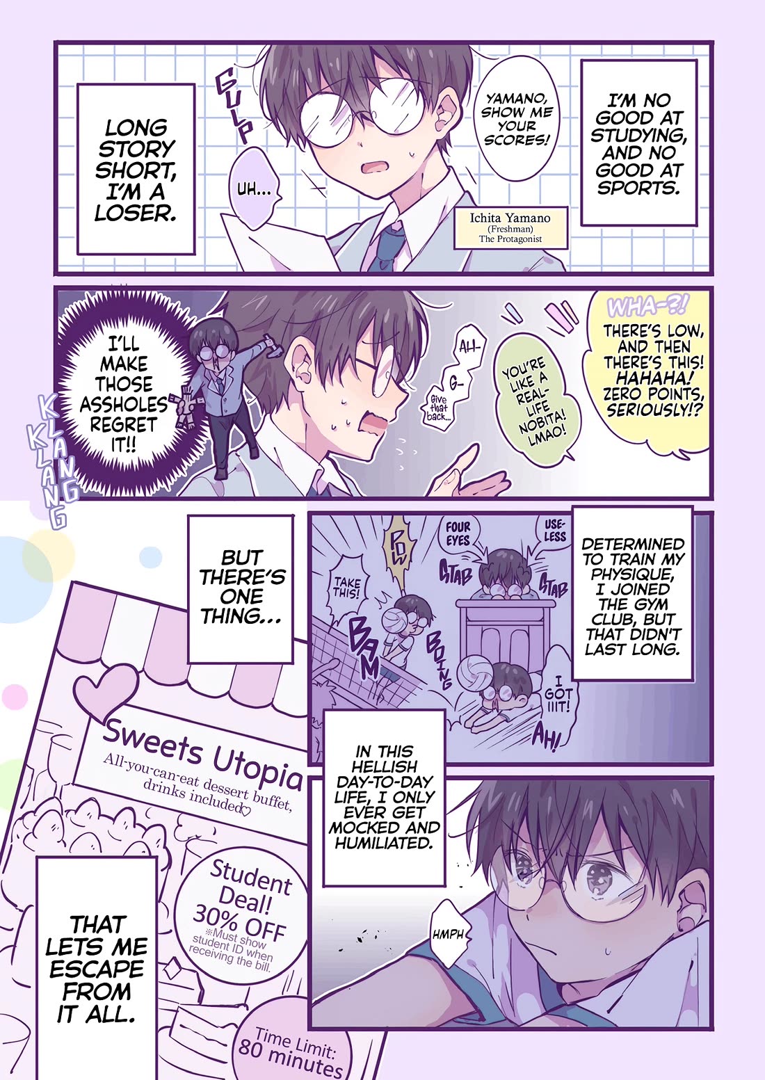 A First-Year High School Boy Whose Hobby Is Cross-Dressing chapter 1 page 1