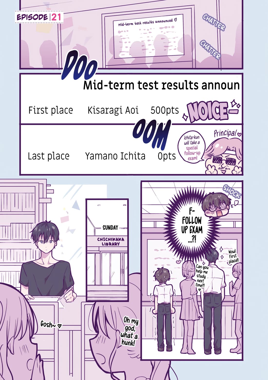 A First-Year High School Boy Whose Hobby Is Cross-Dressing chapter 21 page 1