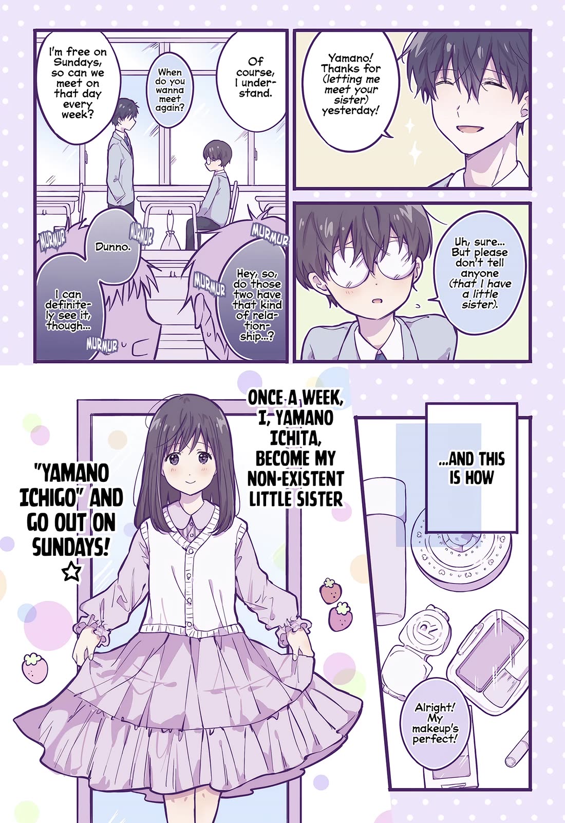 A First-Year High School Boy Whose Hobby Is Cross-Dressing chapter 5 page 1