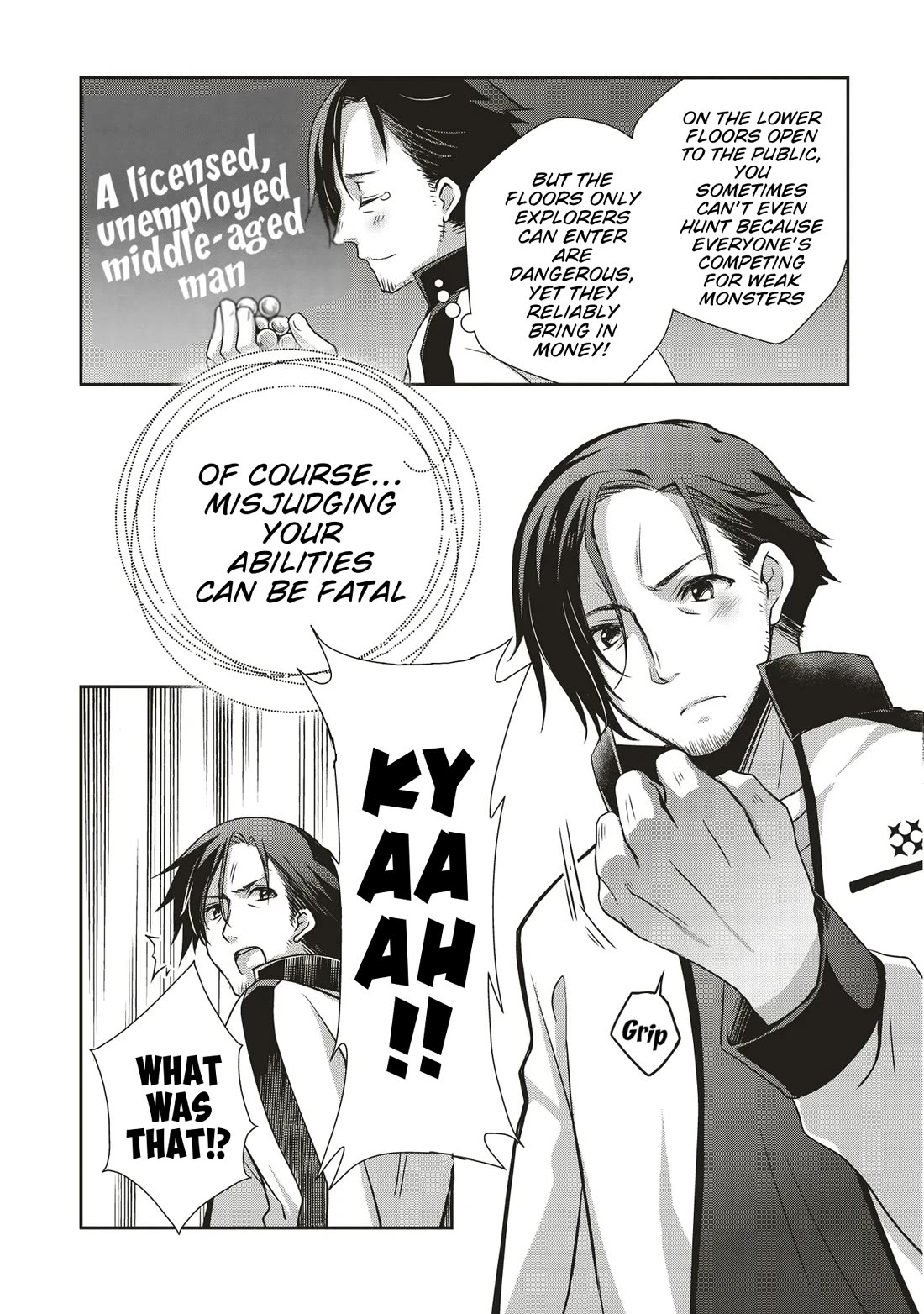 A Formerly Strongest Explorer Middle-Aged Man. He Helped a Cute Girl Streamer and Accidentally Went Viral. chapter 1 page 18