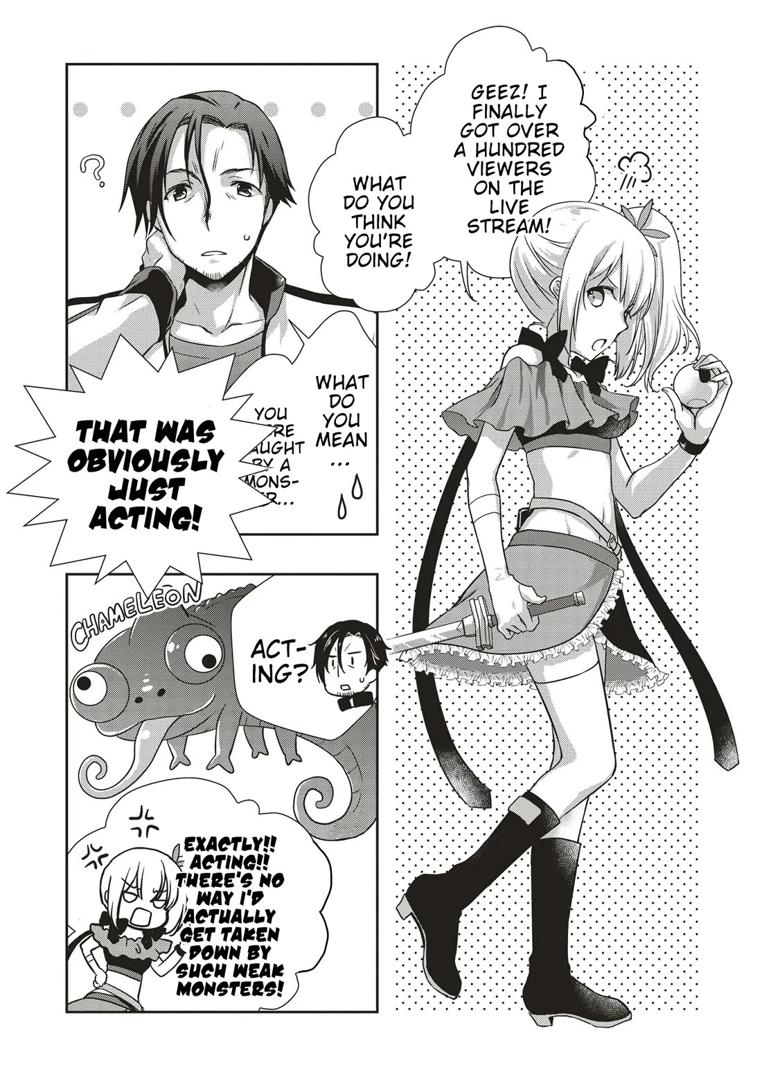 A Formerly Strongest Explorer Middle-Aged Man. He Helped a Cute Girl Streamer and Accidentally Went Viral. chapter 1 page 28