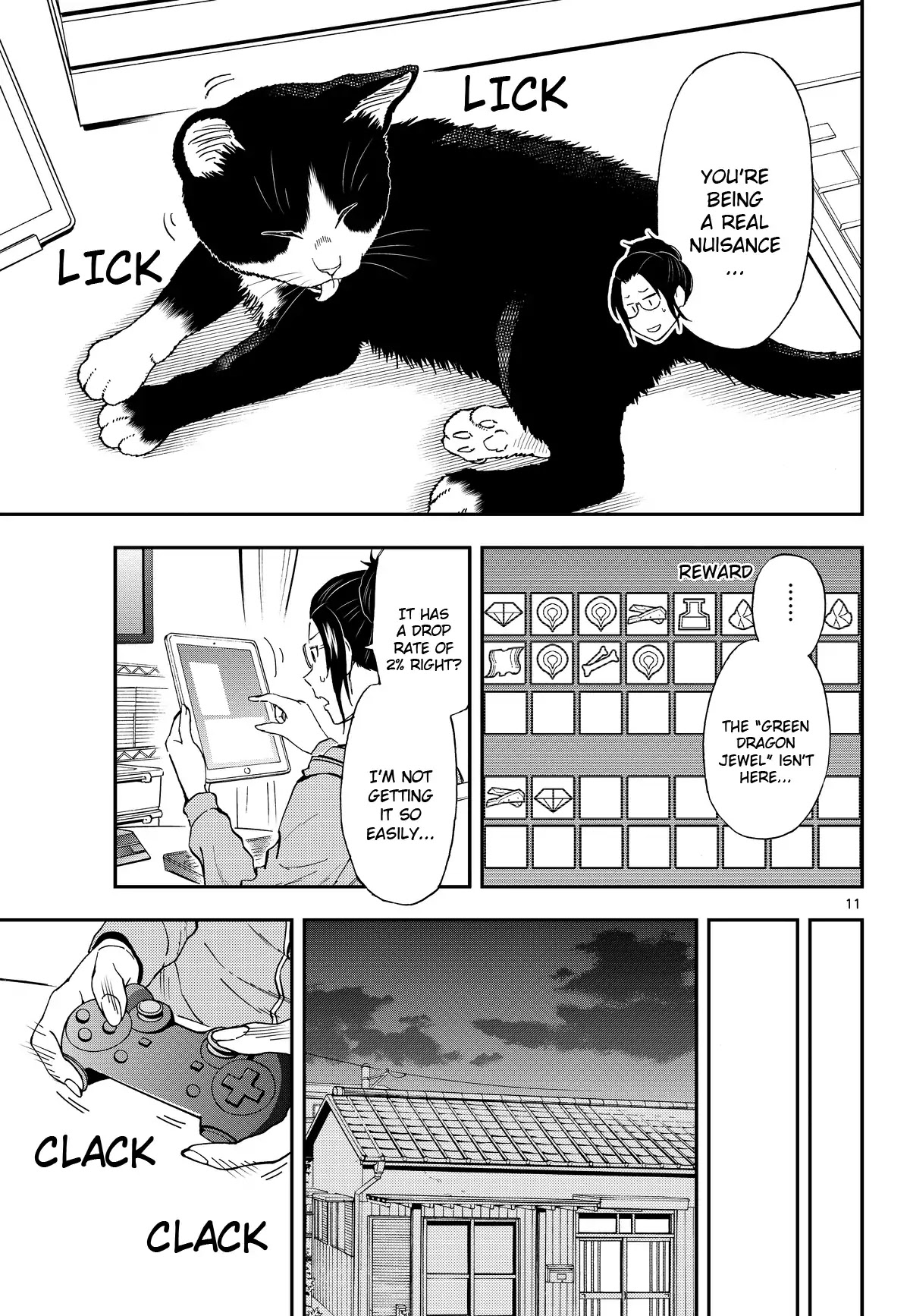 A Gamer Living with a Cat chapter 2 page 11