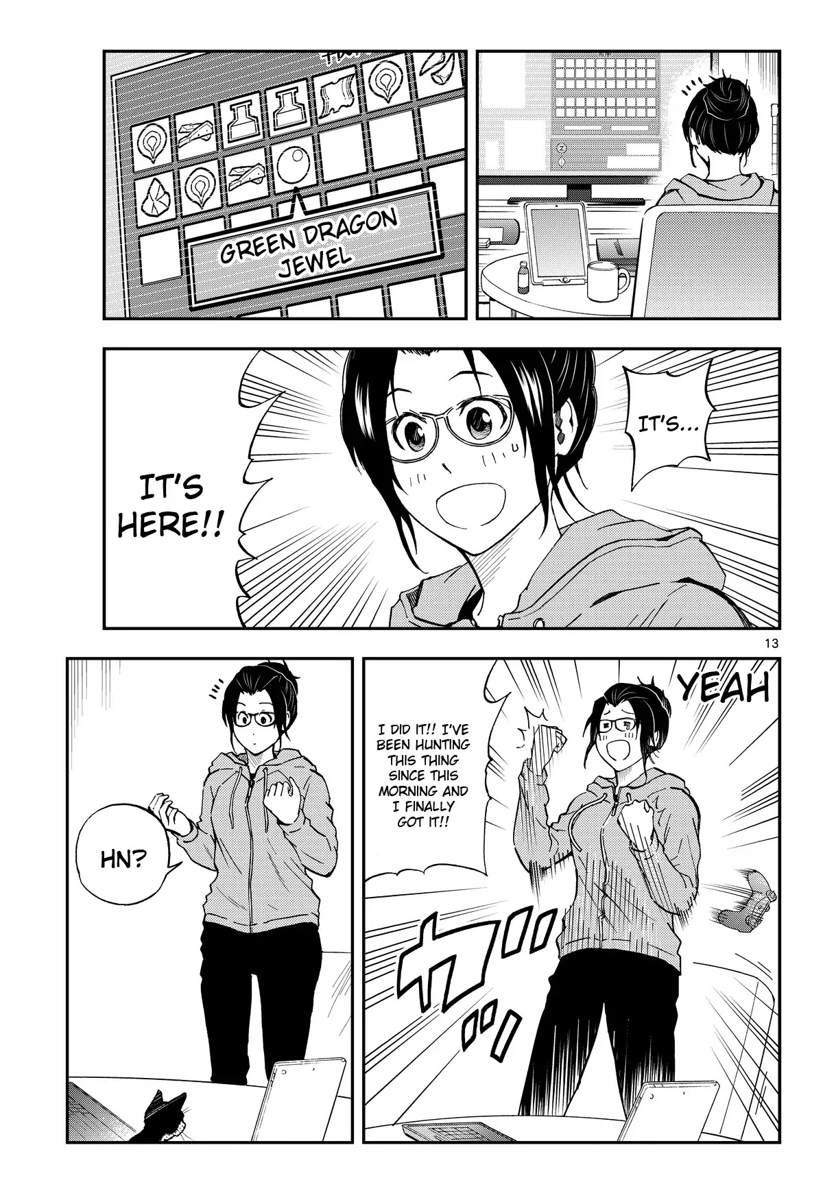 A Gamer Living with a Cat chapter 2 page 13