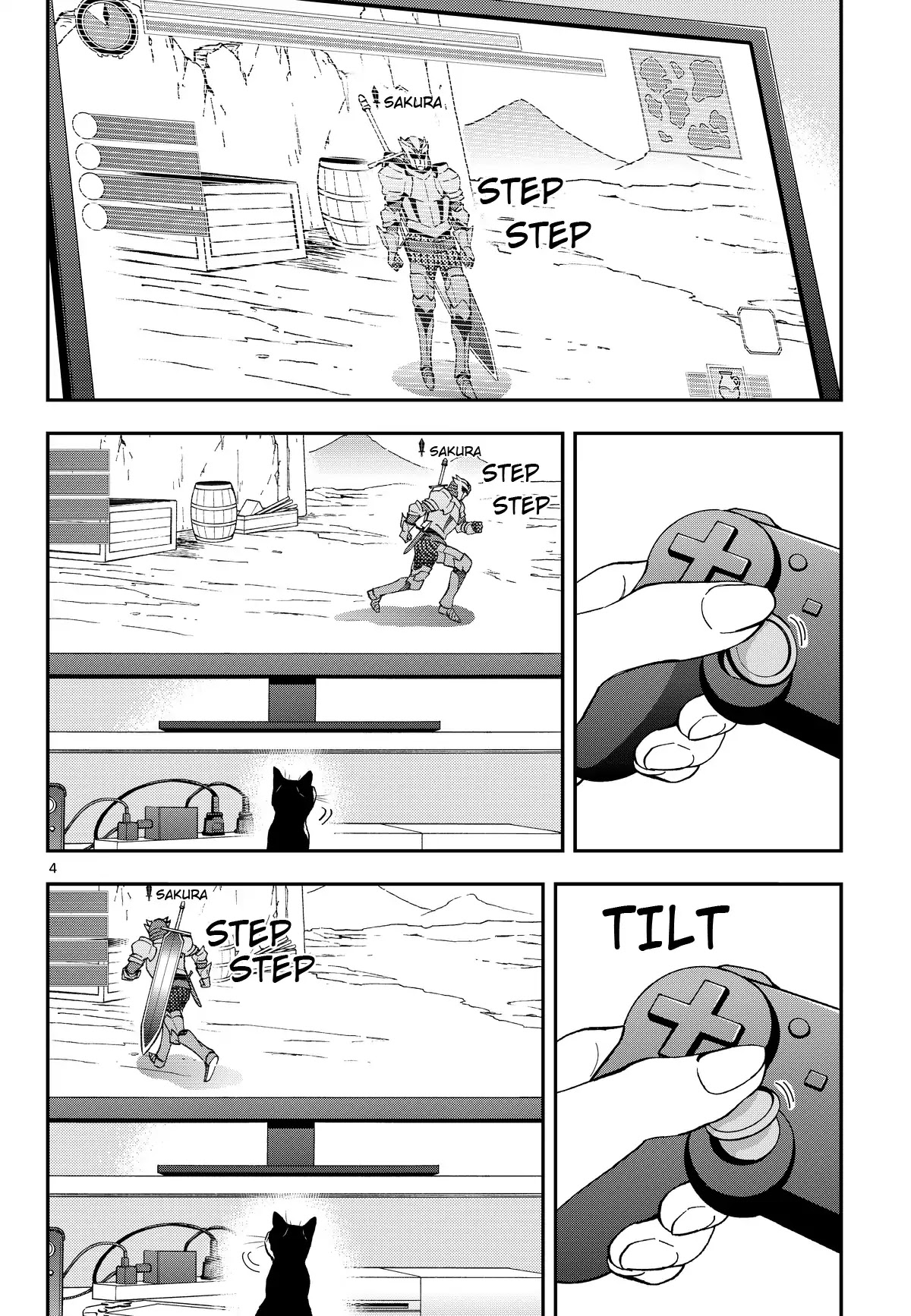 A Gamer Living with a Cat chapter 2 page 4