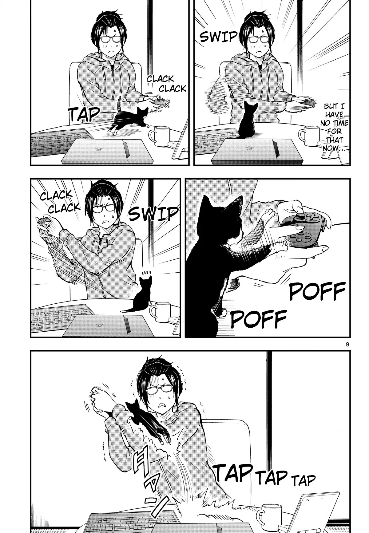 A Gamer Living with a Cat chapter 2 page 9