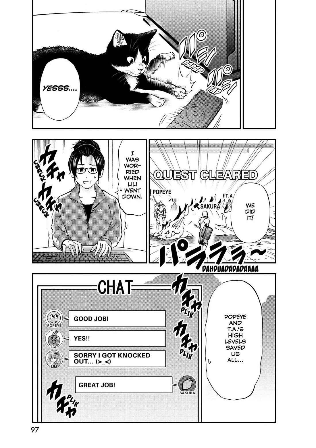 A Gamer Living with a Cat chapter 4 page 3