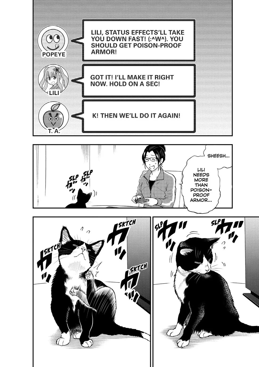 A Gamer Living with a Cat chapter 4 page 4