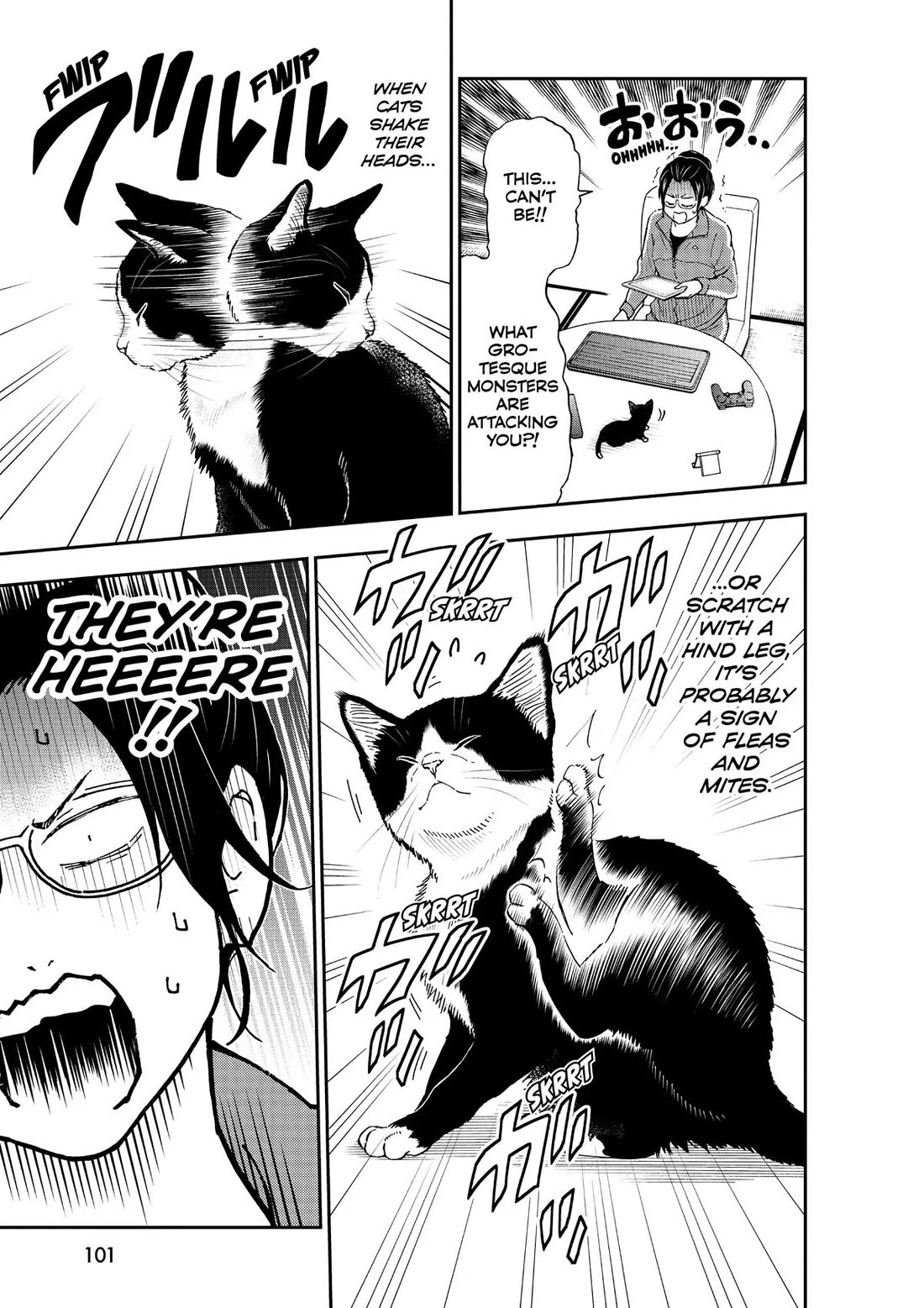 A Gamer Living with a Cat chapter 4 page 7