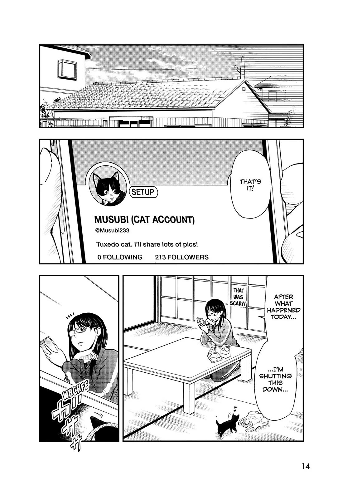 A Gamer Living with a Cat chapter 9 page 14