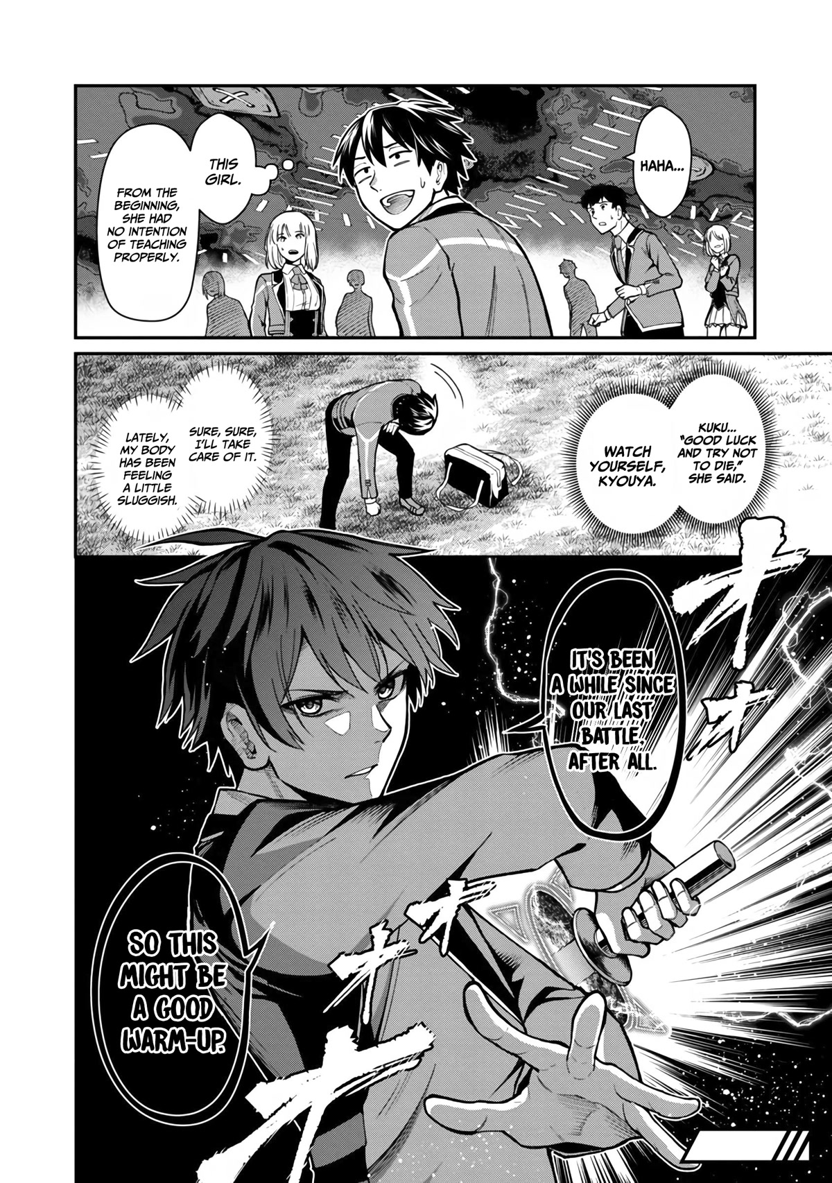 A Hero Trained by the Most Evil Demon King is Unrivaled in the Academy of Returnees from Another World chapter 4 page 24