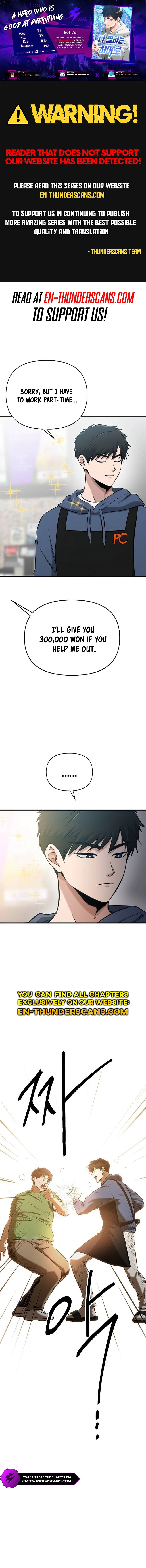 A Hero Who Does Everything Perfectly chapter 12 page 1