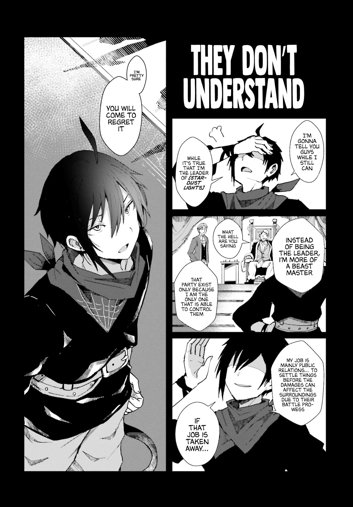 A Heroic Tale About Starting With a Personal Relations Cheat(Ability) and Letting Others Do the Job chapter 1 page 15