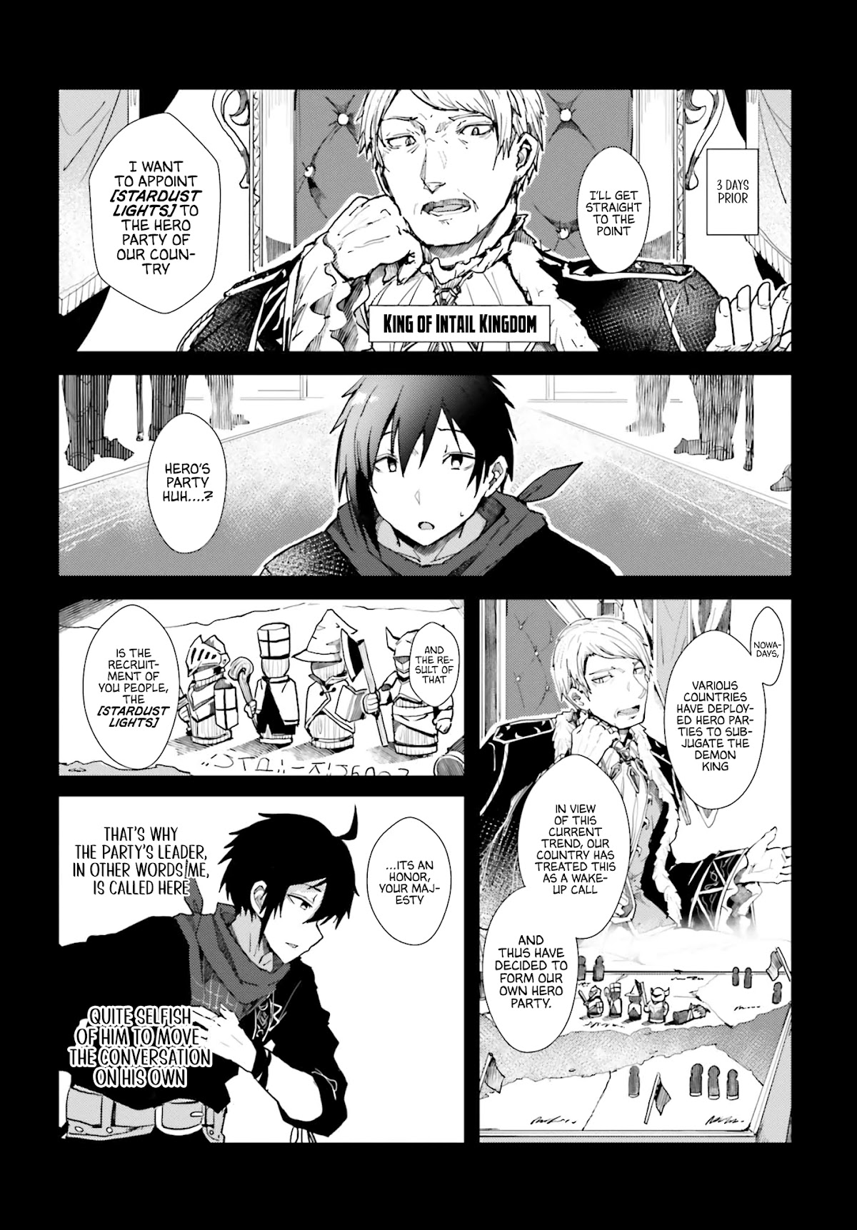 A Heroic Tale About Starting With a Personal Relations Cheat(Ability) and Letting Others Do the Job chapter 1 page 9