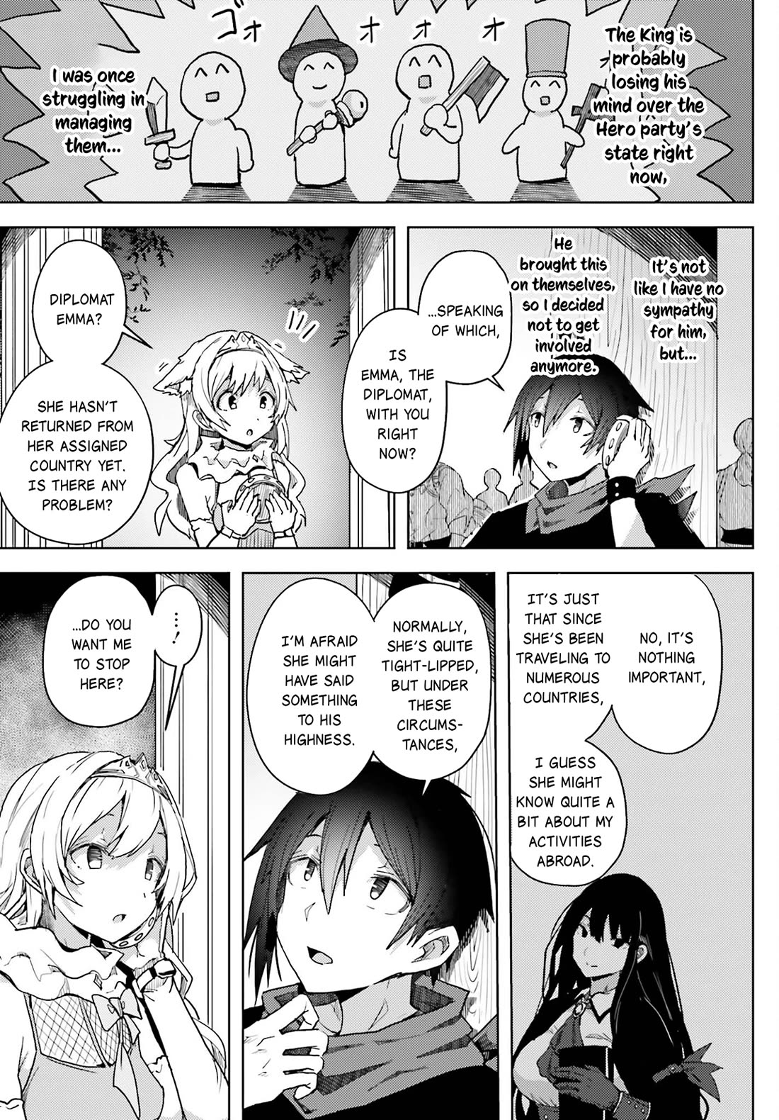 A Heroic Tale About Starting With a Personal Relations Cheat(Ability) and Letting Others Do the Job chapter 10 page 9