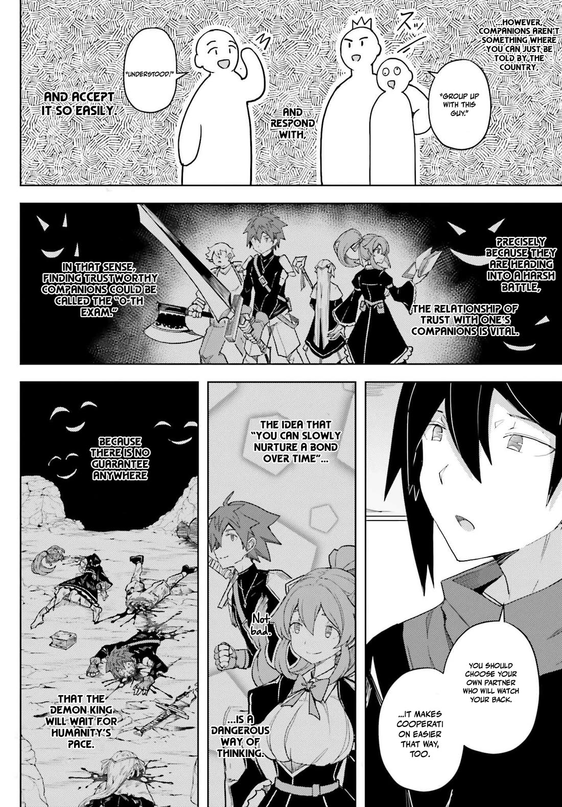 A Heroic Tale About Starting With a Personal Relations Cheat(Ability) and Letting Others Do the Job chapter 34 page 8