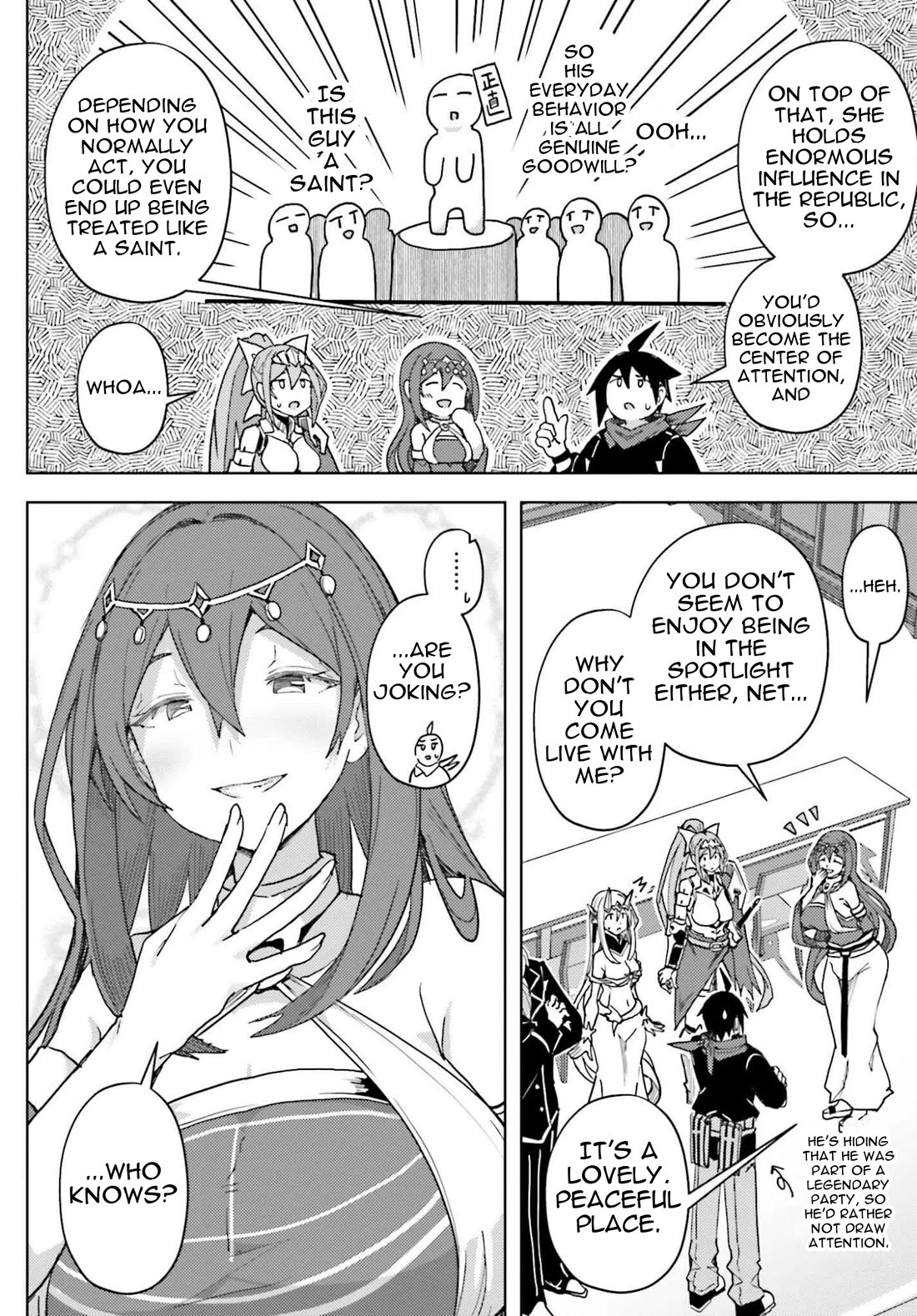 A Heroic Tale About Starting With a Personal Relations Cheat(Ability) and Letting Others Do the Job chapter 36 page 13