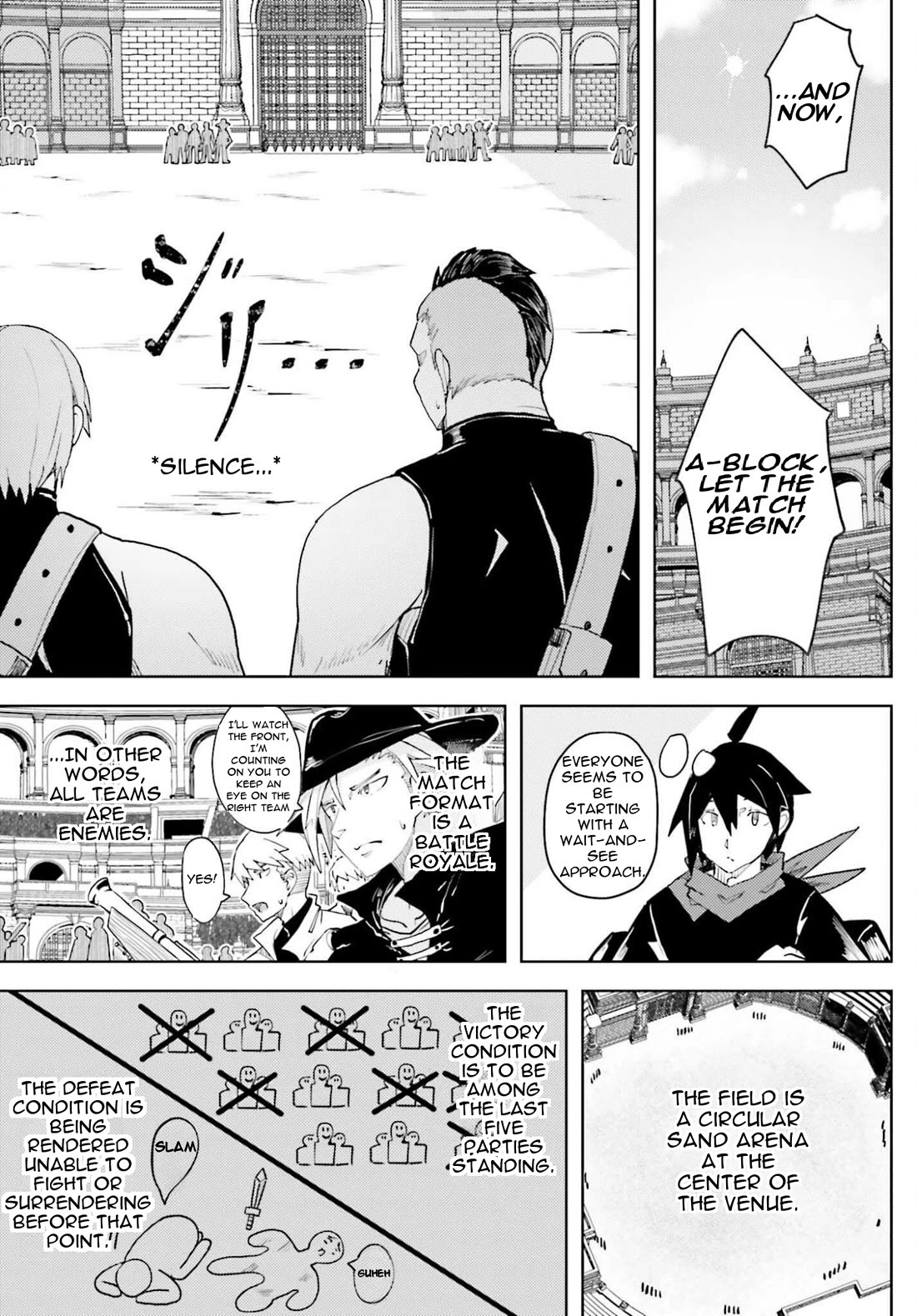 A Heroic Tale About Starting With a Personal Relations Cheat(Ability) and Letting Others Do the Job chapter 44 page 12