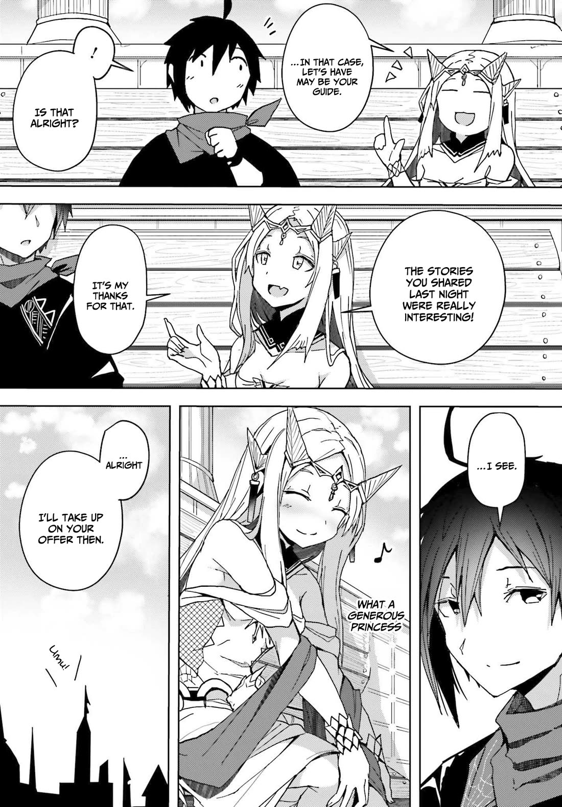 A Heroic Tale About Starting With a Personal Relations Cheat(Ability) and Letting Others Do the Job chapter 5 page 8