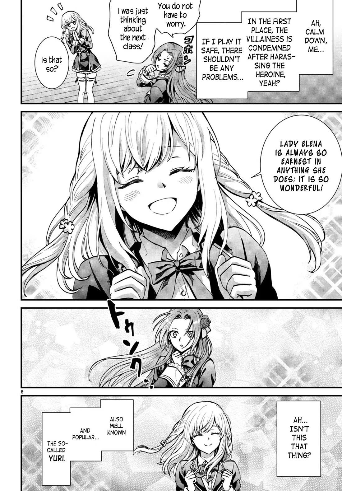 A High School Boy Reincarnates as the Villainous Daughter in an Otome Game. chapter 1 page 11