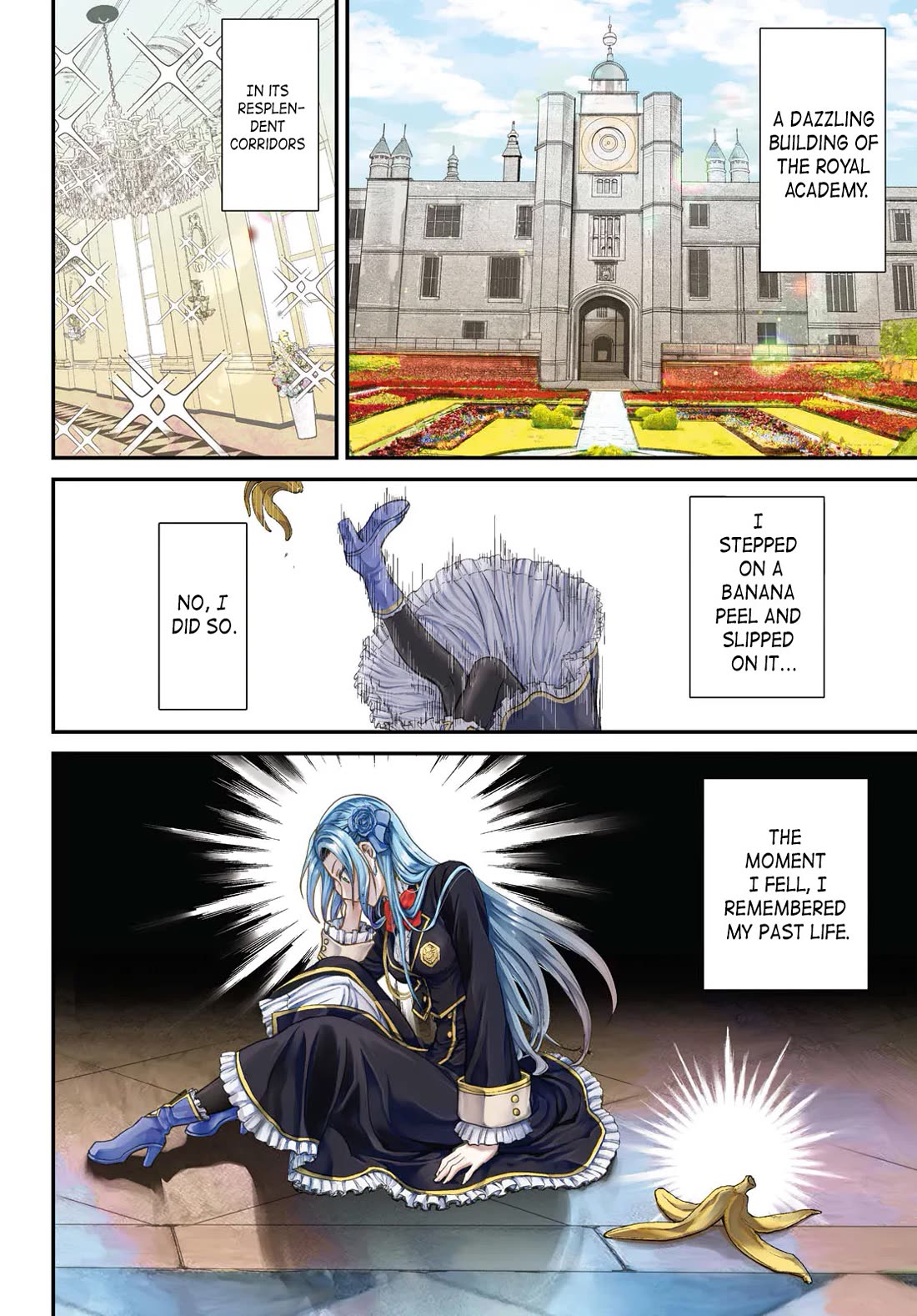 A High School Boy Reincarnates as the Villainous Daughter in an Otome Game. chapter 1 page 3