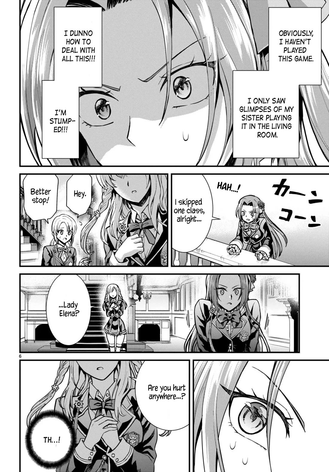 A High School Boy Reincarnates as the Villainous Daughter in an Otome Game. chapter 1 page 9