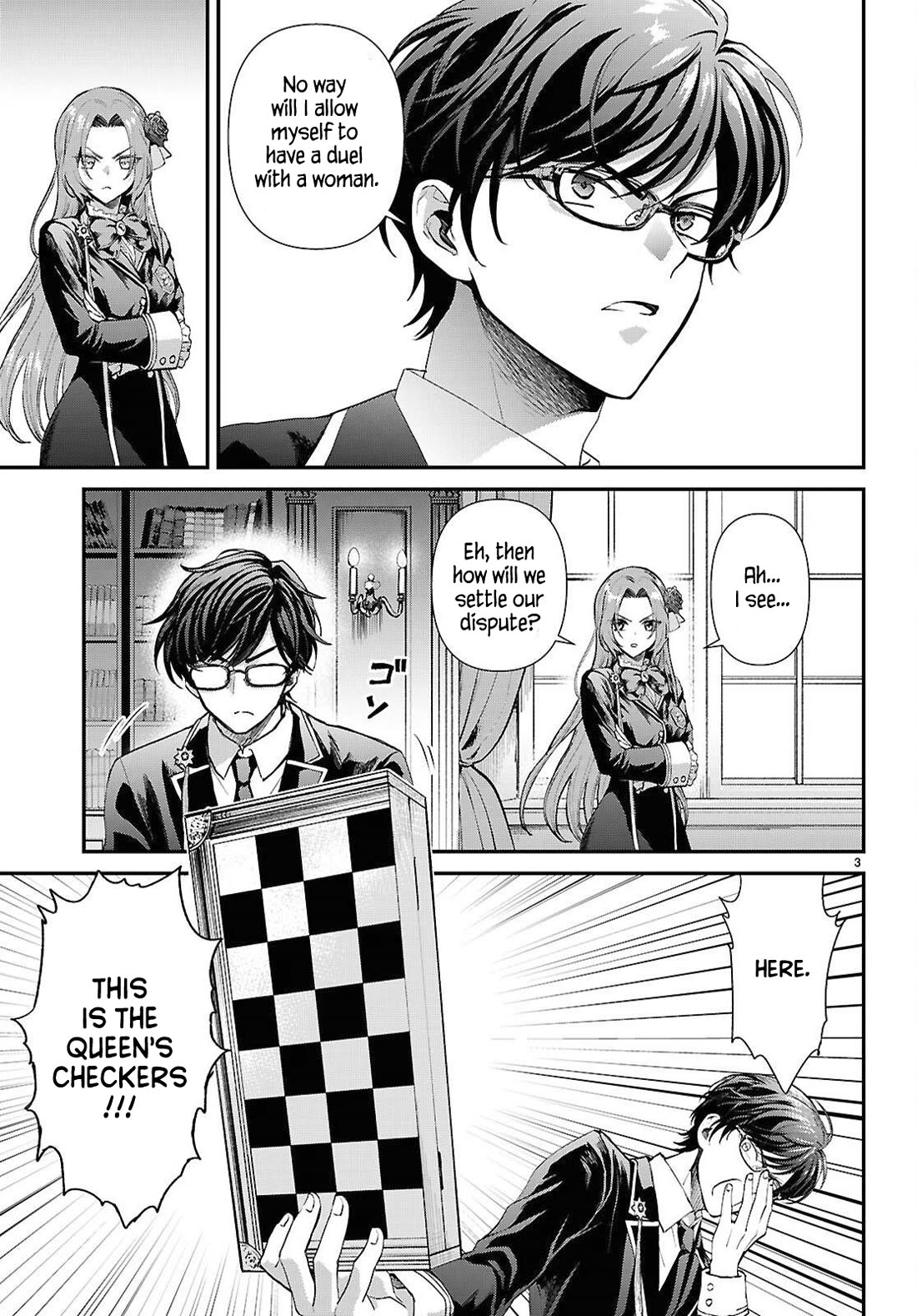 A High School Boy Reincarnates as the Villainous Daughter in an Otome Game. chapter 10 page 3