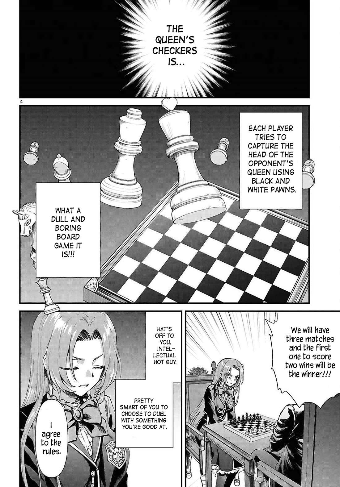 A High School Boy Reincarnates as the Villainous Daughter in an Otome Game. chapter 10 page 4