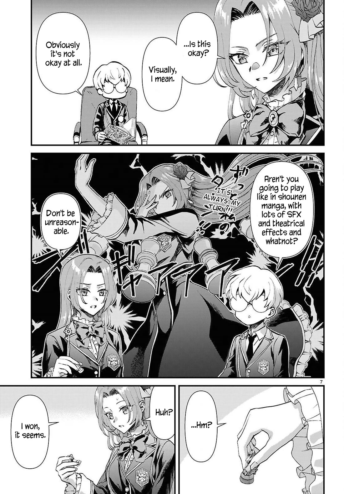 A High School Boy Reincarnates as the Villainous Daughter in an Otome Game. chapter 10 page 7