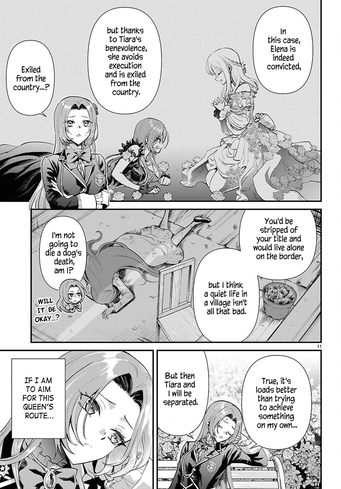 A High School Boy Reincarnates as the Villainous Daughter in an Otome Game. chapter 11 page 12