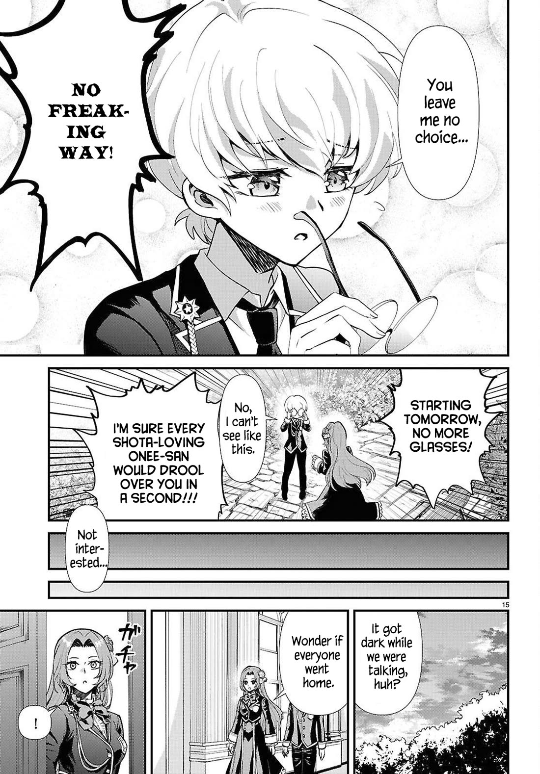 A High School Boy Reincarnates as the Villainous Daughter in an Otome Game. chapter 11 page 16