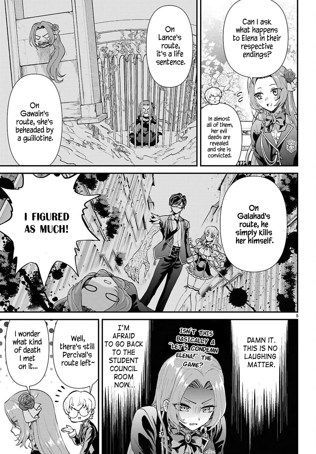 A High School Boy Reincarnates as the Villainous Daughter in an Otome Game. chapter 11 page 6