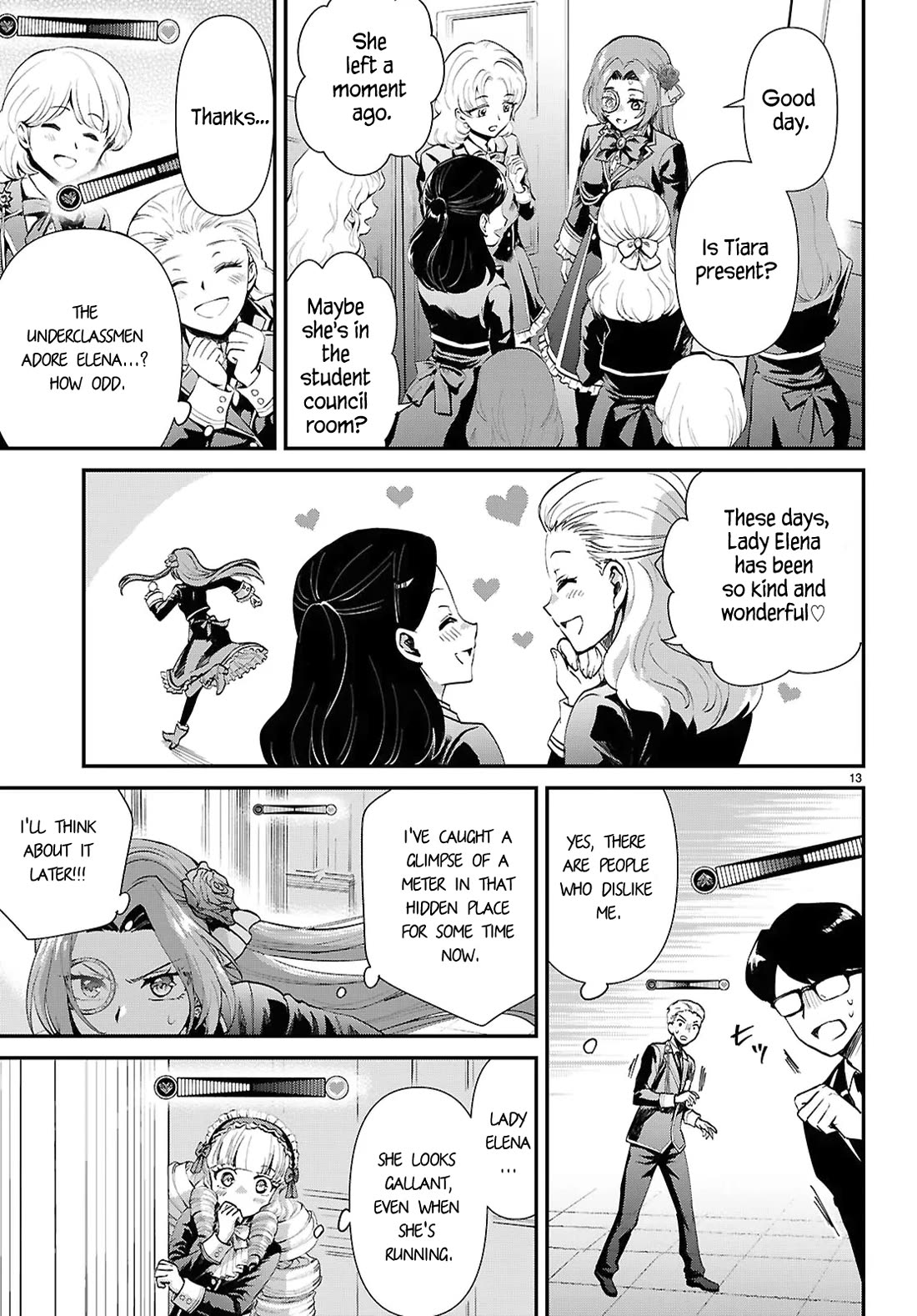 A High School Boy Reincarnates as the Villainous Daughter in an Otome Game. chapter 12 page 13