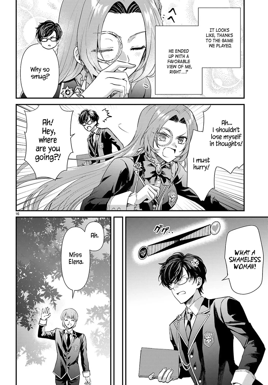 A High School Boy Reincarnates as the Villainous Daughter in an Otome Game. chapter 12 page 16