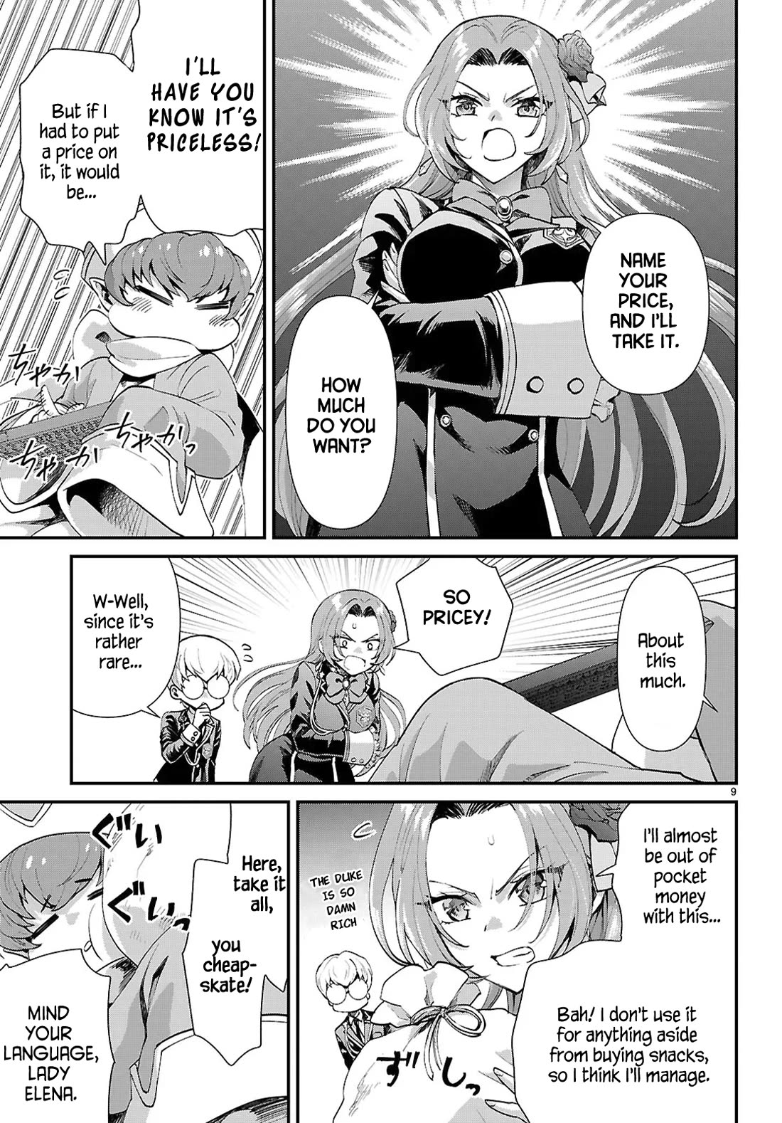 A High School Boy Reincarnates as the Villainous Daughter in an Otome Game. chapter 12 page 9