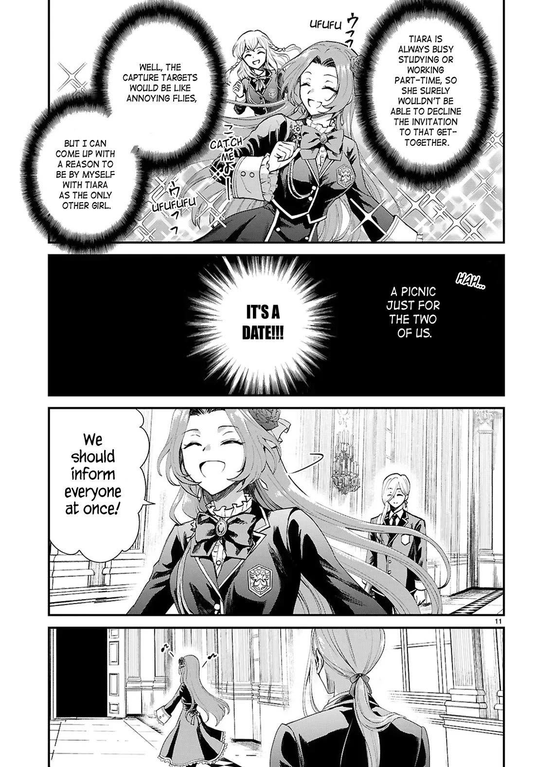 A High School Boy Reincarnates as the Villainous Daughter in an Otome Game. chapter 13 page 11