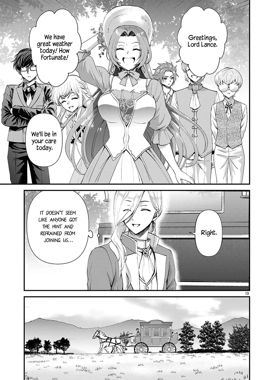 A High School Boy Reincarnates as the Villainous Daughter in an Otome Game. chapter 13 page 13