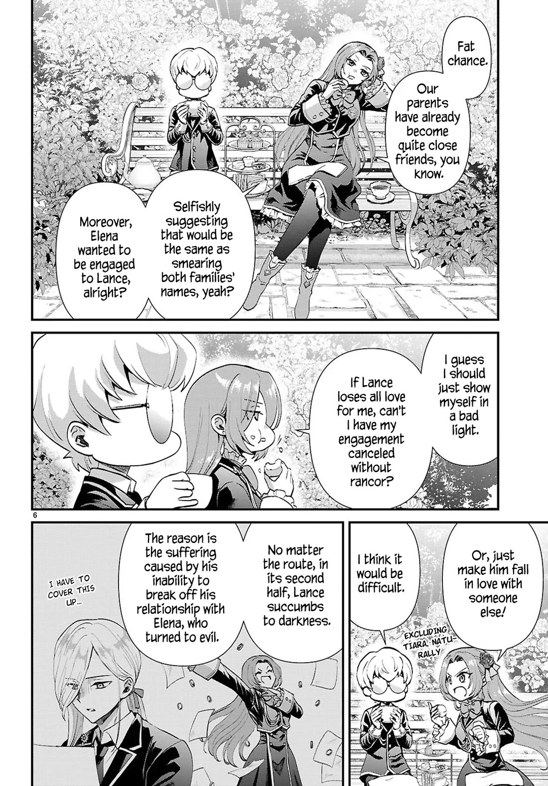 A High School Boy Reincarnates as the Villainous Daughter in an Otome Game. chapter 13 page 6