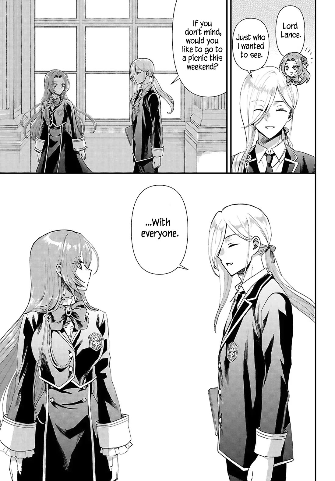 A High School Boy Reincarnates as the Villainous Daughter in an Otome Game. chapter 13 page 9