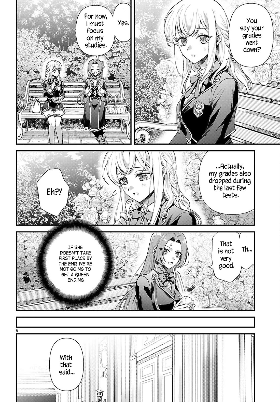 A High School Boy Reincarnates as the Villainous Daughter in an Otome Game. chapter 15 page 8