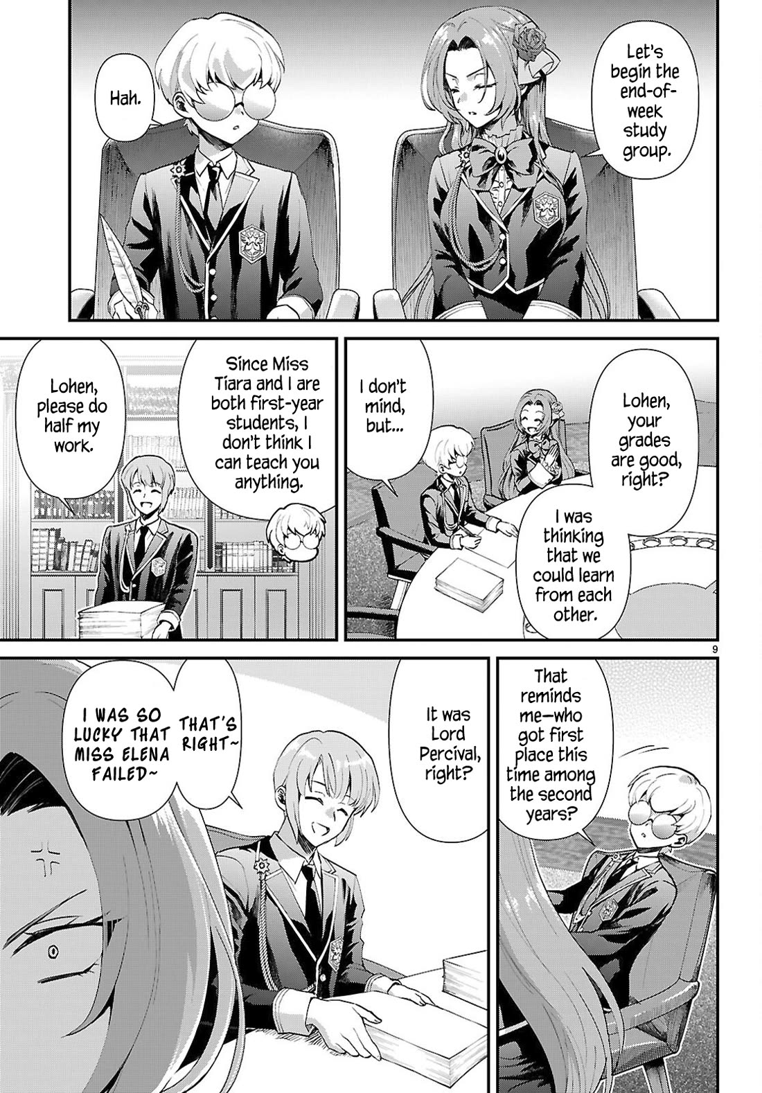 A High School Boy Reincarnates as the Villainous Daughter in an Otome Game. chapter 15 page 9