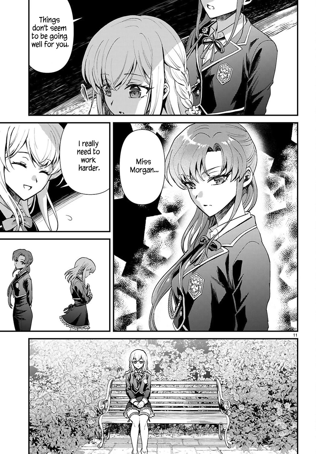 A High School Boy Reincarnates as the Villainous Daughter in an Otome Game. chapter 16 page 11