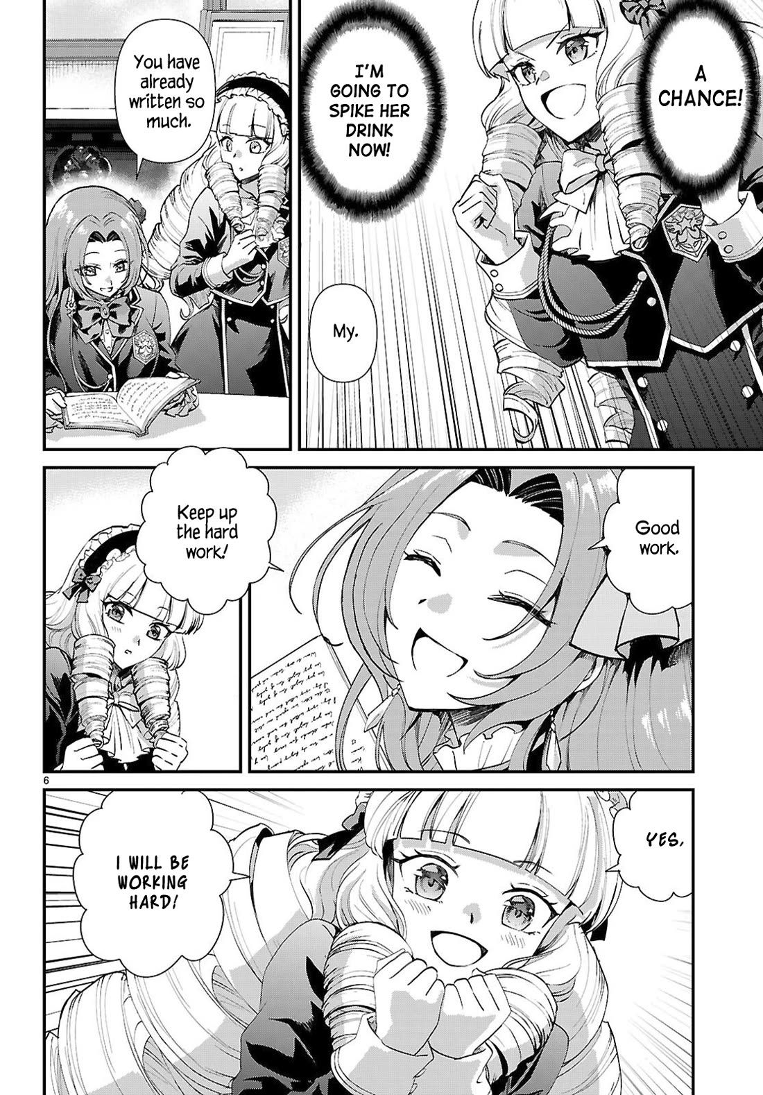 A High School Boy Reincarnates as the Villainous Daughter in an Otome Game. chapter 16 page 6