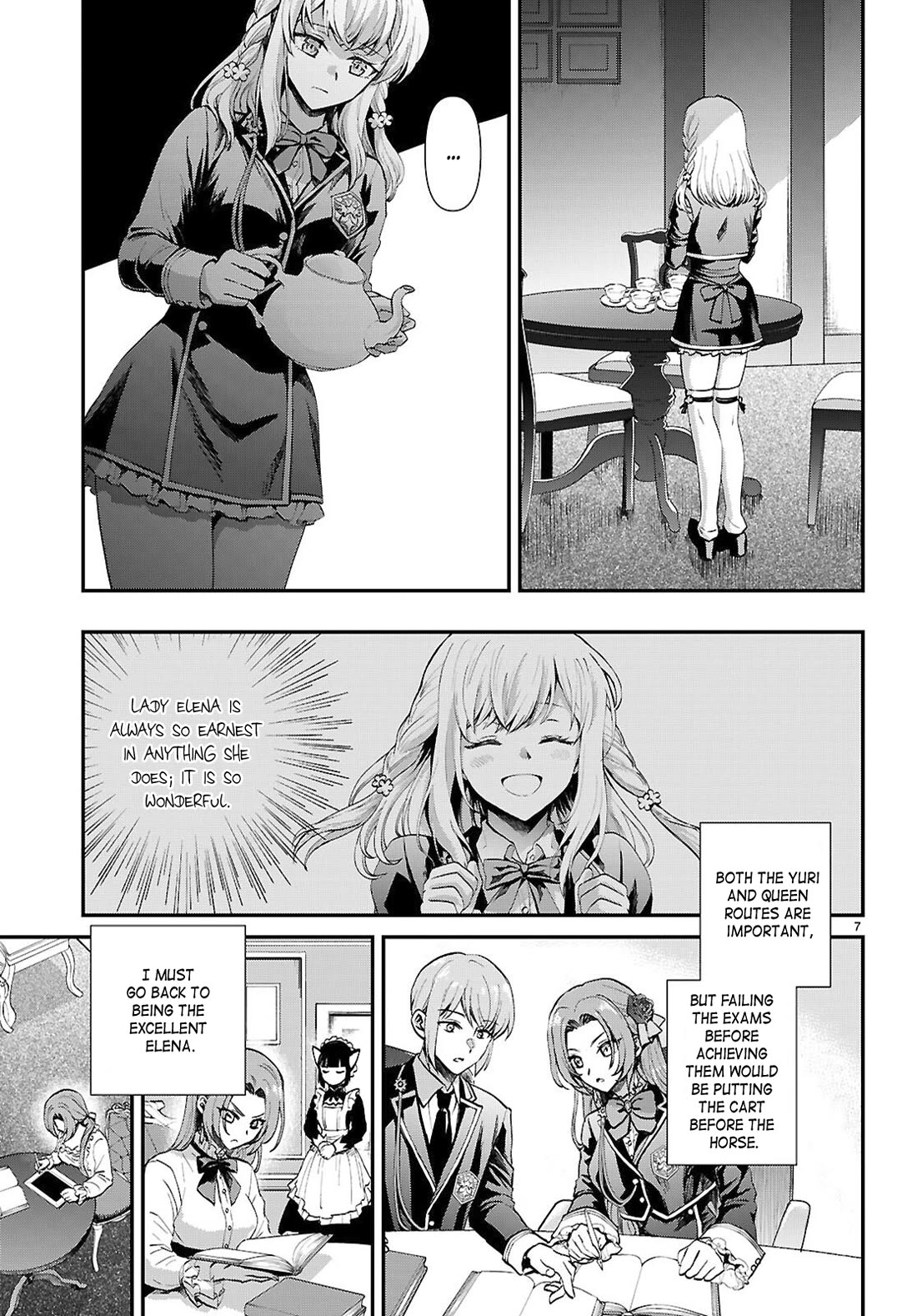 A High School Boy Reincarnates as the Villainous Daughter in an Otome Game. chapter 16 page 7