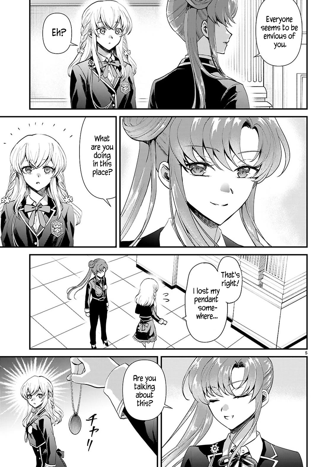 A High School Boy Reincarnates as the Villainous Daughter in an Otome Game. chapter 17 page 5