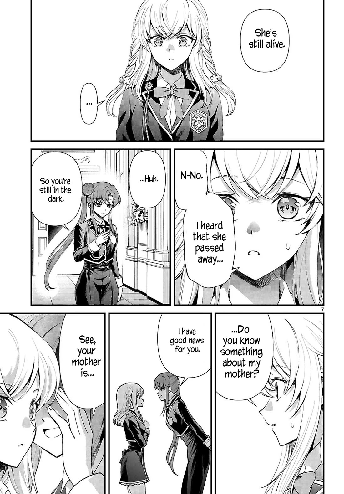 A High School Boy Reincarnates as the Villainous Daughter in an Otome Game. chapter 17 page 7