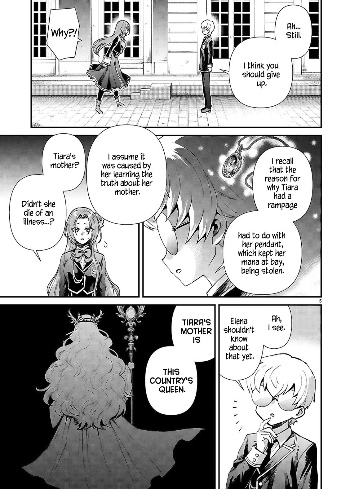 A High School Boy Reincarnates as the Villainous Daughter in an Otome Game. chapter 18 page 5