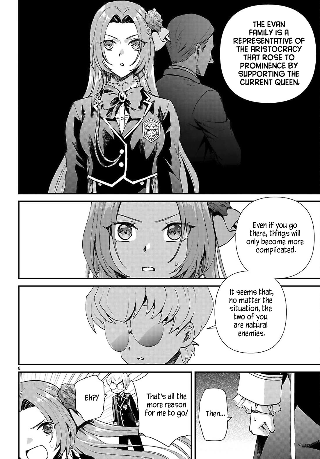 A High School Boy Reincarnates as the Villainous Daughter in an Otome Game. chapter 18 page 8